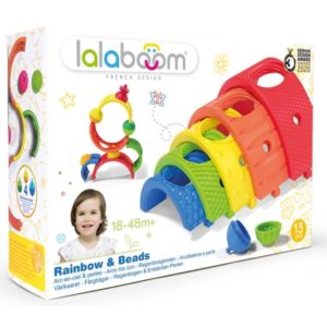 AS Lalaboom: Montessori Education - Rainbow Beads (1000-86153).