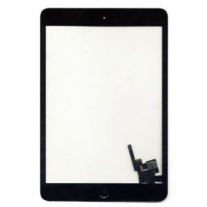 Τζαμι Για Apple iPad mini 3 Με Home Button Μαυρο Grade A. (0009093167)