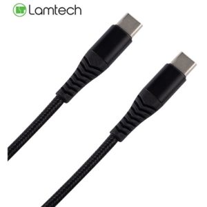 LAMTECH HQ UNBREAKABLE CABLE TYPE-C TO TYPE-C 2M LAM021868