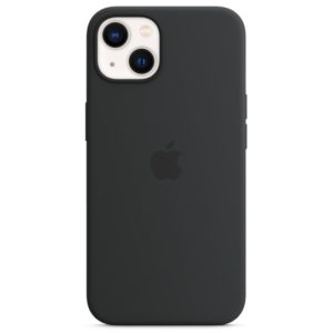 Θηκη Σιλικονης για Apple iPhone 13 Με MagSafe Original Μαυρη. (MM2A3ZM_A)( 3 άτοκες δόσεις.)