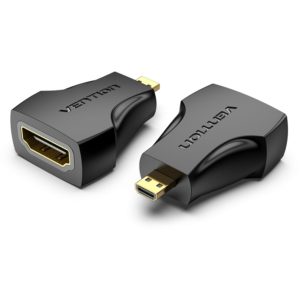 VENTION Micro HDMI Male to HDMI Female Adapter Black (AITB0).