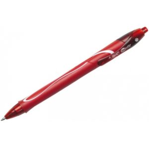 Bic Στυλό 0.7mm με Κόκκινο Mελάνι Gel-ocity Quick Dry (949874) (BIC949874).