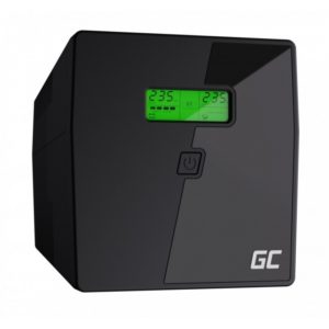 UPS Green Cell UPS03 Micropower 1000VA 12V/7Ah 600W 2x Schuko + 2x IEC 338 x 149 x 162 mm.( 3 άτοκες δόσεις.)
