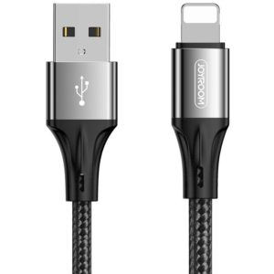 JOYROOM καλώδιο USB σε Lightning S-1030N1, 3A, 1m, μαύρο S-1030N1L.