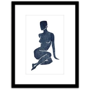 ArteLibre Πίνακας Σε Κορνίζα Πλαστικό 'Γυναικεία Φιγούρα' 35x45x1.8cm.
