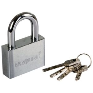 PROLINE λουκέτο ασφαλείας 24850, 4x κλειδιά, μεταλλικό, 50mm PR-24850.