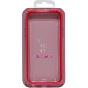 Θήκη Bumper Ancus για Apple iPhone 6/6S Κόκκινη.