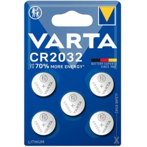VARTA μπαταρία λιθίου CR2032, 3V, 5τμχ VCR2032-5.
