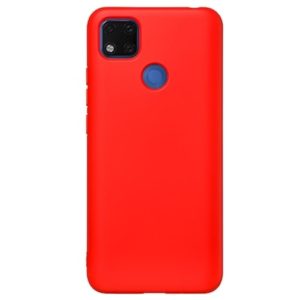 Θηκη Liquid Silicone για Xiaomi Redmi 9C Κοκκινη. (0009095690)
