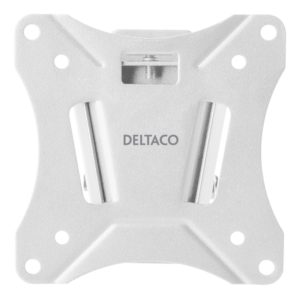 Deltaco Office Επιτοίχια βάση VESA 75x75, 100x100 για τις αντικλεπτικές πλάκες στήριξης tablet Deltaco White ARM-0510.
