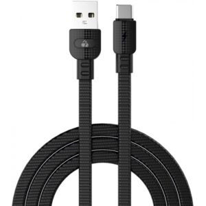POWERTECH καλώδιο USB σε USB-C armor PTR-0101, 15W 3A, 1m, μαύρο PTR-0101.