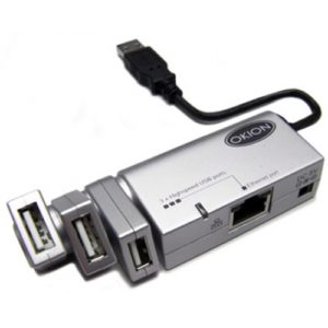 OKION Mini Docking Station High Speed USB+Ethernet CHB265U2-EU( 3 άτοκες δόσεις.)