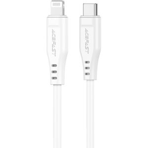 Καλώδιο σύνδεσης Acefast C3-01 USB-C σε Lightning TPE Braided 3A Apple Certified MFI 1.2m Λευκό.