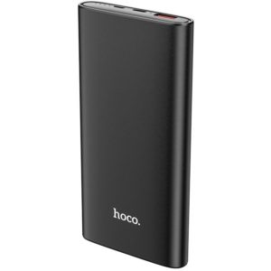 Power Bank Hoco J83 Standard PD20W+QC3.0 10000mAh με USB-A και USB-C και Ένδειξη Μπαταρίας Μαύρο.