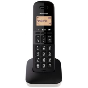 Ασύρματο Ψηφιακό Τηλέφωνο Panasonic KX-TGB610GRW Μαύρο-Λευκό με Πλήκτρο Αποκλεισμού Κλήσεων.