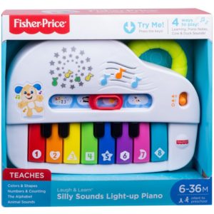 Fisher-Price Εκπαιδευτικό Πιάνο με Φώτα και Ήχους (GFV21)
