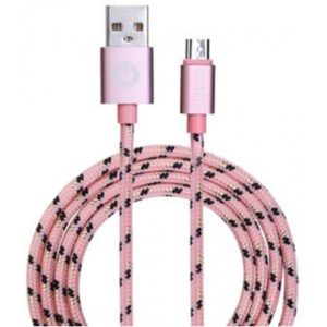 Garbot Grab&Go USB cable 1 m USB A Micro-USB B Pink (C-05-10196) (GARC-05-10196).