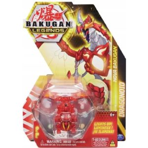 Spin Master Bakugan Legends: Nova Bakugan - Dragonoid (Red) (20139533).