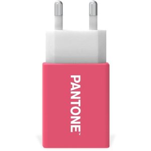 Pantone Wall Charger Pink 184 C 2.1A PT-AC1USBP.