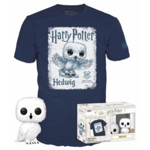 Funko Pop! Tee (Adult): Harry Potter - Hedwig Vinyl Figure T-Shirt (XL).( 3 άτοκες δόσεις.)