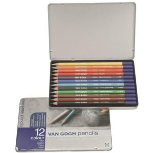 Talens Van Gogh sketch pencils-ξυλομπογιές 12χρωμάτων.