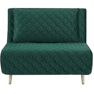 Barcelona πολυθρόνα-κρεβάτι πράσινο καπιτονέ Υ83x106x92εκ..( 3 άτοκες δόσεις.)