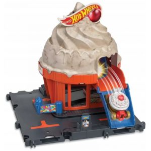 Mattel Hot Wheels City - Downtown Ice Cream Swirl (HKX38).