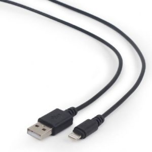 CABLEXPERT USB TO LIGHTNING SYNC AND CHARGING CABLE BLACK 3M CC-USB2-AMLM-10