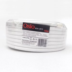 Osio OCK-2015 Ομοαξονικό καλώδιο κεραίας 15M 75Ω.