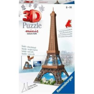 Ravensburger 3D Puzzle Mini: Eiffel (54pcs) (12536).