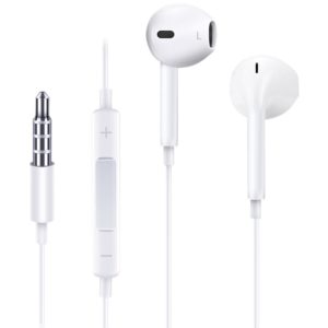 JOYROOM earphones JR-EP1, 3.5mm, λευκά JR-EP1-WH.