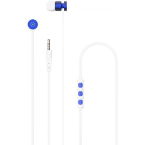 Celly Ενσύρματα Ακουστικά Ψείρες 3.5mm 1.2m Με Πλήκτρο Ελέγχου Και Μικρόφωνο Μπλε/Λευκό UP1000BL.