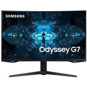 SAMSUNG Odyssey G7 LC27G75TQSPXEN Curved QLED Gaming Monitor 27'' 240 Hz (SAMLC27G75TQSPXEN).( 3 άτοκες δόσεις.)