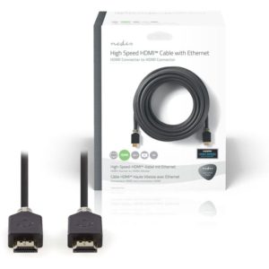NEDIS CVBW34000AT200 High Speed HDMI Cable with Ethernet HDMI Connector-HDMI Con NEDIS.( 3 άτοκες δόσεις.)