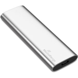 MediaRange Εξωτερικός Σκληρός Δίσκος SSD USB Type-C 960GB (Silver) (MR1103).( 3 άτοκες δόσεις.)