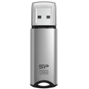 SILICON POWER USB Flash Drive Marvel M02, 128GB, USB 3.2, γκρι SP128GBUF3M02V1S.