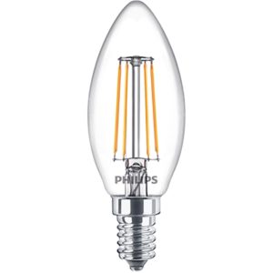 Philips E14 LED Warm White Filament Candle Bulb 4.3W (40W) (LPH02437) (PHILPH02437).