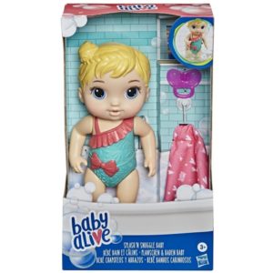 Hasbro Baby Alive: Splash n Snuggle Baby (Blonde) (E8721).