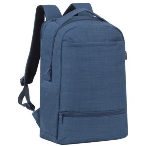 RivaCase 8365 Biscayne blue carry-on Laptop backpack 17.3 Τσάντα μεταφοράς Laptop 8365BLU( 3 άτοκες δόσεις.)