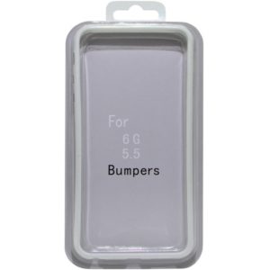 Θήκη Bumper Ancus για Apple iPhone 6 Plus/6S Plus Λευκή.