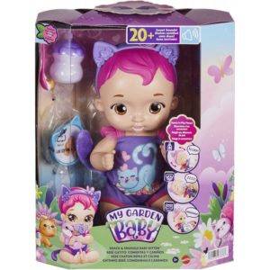 Mattel My Garden Baby: Snack Snuggle™ Baby Kitten - Baby Pink (HHP28).( 3 άτοκες δόσεις.)