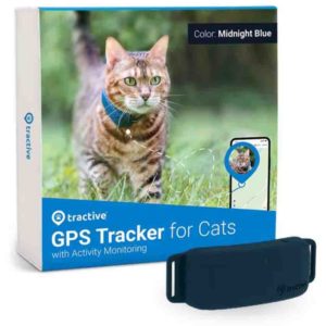Tractive CAT 4 GPS Παρακολούθησης δραστηριότητας γάτας Blue (Τεμάχιο)-OEM( 3 άτοκες δόσεις.)
