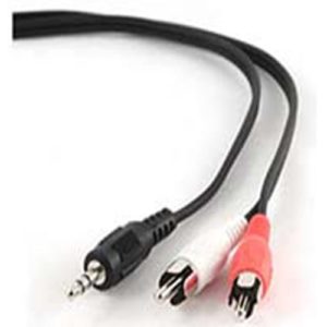 CABLEXPERT 3.5mm STEREO TO RCA PLUG CABLE 5m CCA458-5M