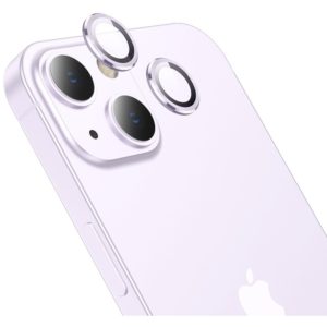 Προστασία Κάμερας Hoco 3D Metal V12 Plus για Apple iPhone 14 / iPhone 14 Plus Μωβ.