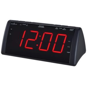 Ψηφιακό ρολόι/ξυπνητήρι με ραδιόφωνο - 1828A - 012119