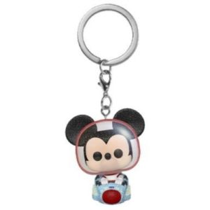 Funko Pocket Pop!: Walt Disney World 50 - Mickey Mouse at the Space Mountain Attraction (Diamond Collection) (Special Edition) Vinyl Figure Keychain.
