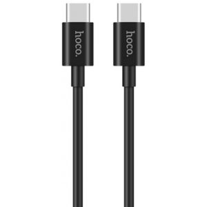 Καλώδιο σύνδεσης Hoco X23 USB-C σε USB-C Μαύρο 1m Έξοδος: 3,0 Α.