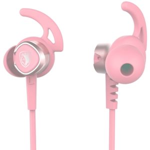 SADES gaming earphones Wings 20, 12mm, 3.5mm, 1.2m, ροζ SA-606-PK.
