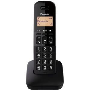 Ασύρματο Ψηφιακό Τηλέφωνο Panasonic KX-TGB610GRB Μαύρο με Πλήκτρο Αποκλεισμού Κλήσεων.