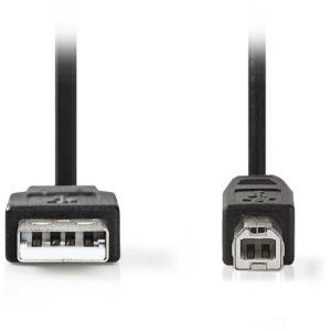 NEDIS CCGT60100BK30 USB 2.0 Cable A Male - USB-B Male 3.0 m Black NEDIS.